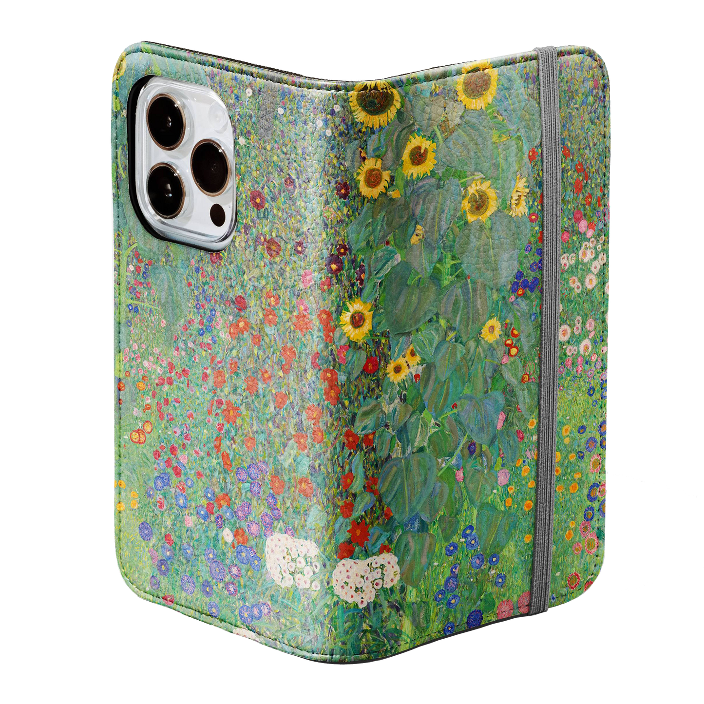 Farm Garden with Sunflowers