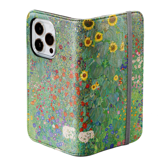 Farm Garden with Sunflowers